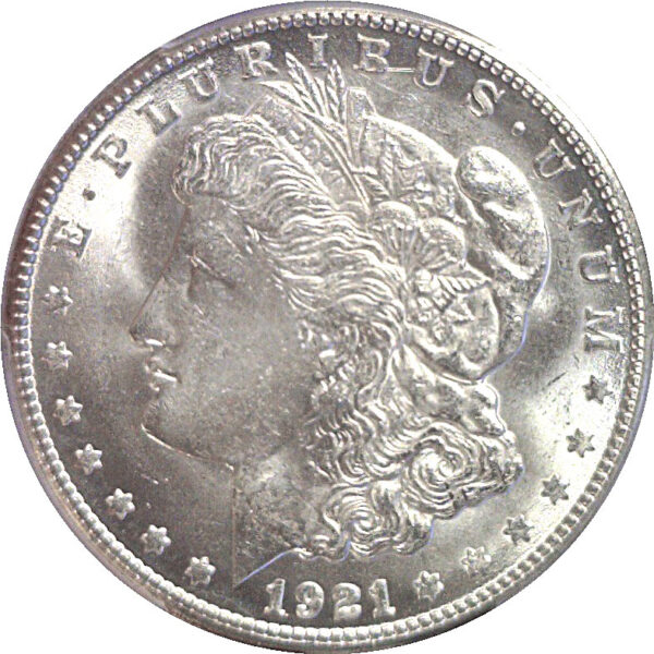 1921-S Morgan Dollar  -  PCGS MS-64+ - Image 2