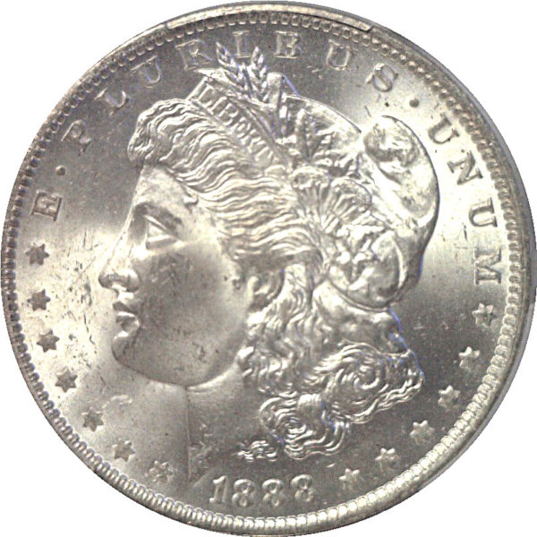 1888-O Morgan Dollar  -  PCGS MS-65 - Image 2
