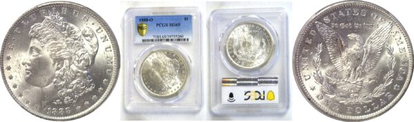 1888-O Morgan Dollar  -  PCGS MS-65
