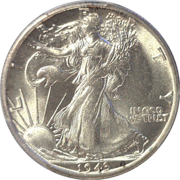 1943-S Walking Liberty Half Dollar  -  PCGS MS-66 - Image 2