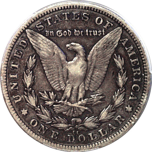 1893-CC Morgan Dollar. -  PCGS VF-20 - Image 3