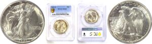 1943-S Walking Liberty Half Dollar  -  PCGS MS-66