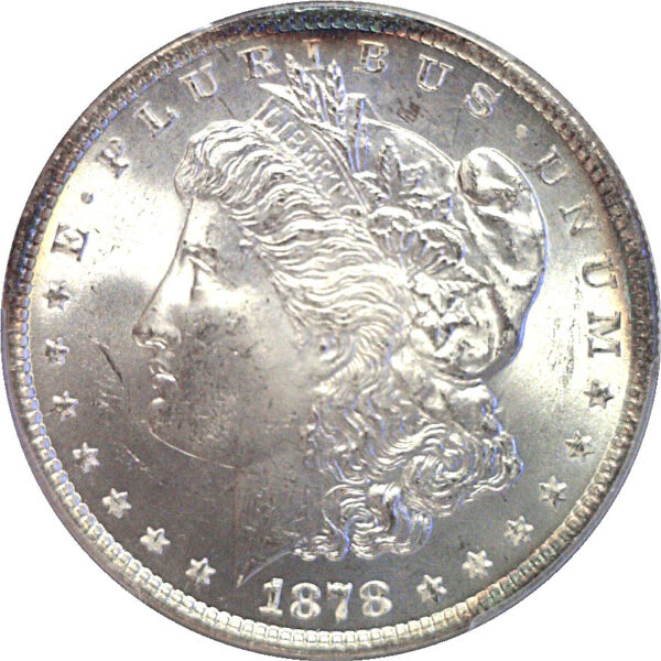 1878-8TF Morgan Dollar  -  PCGS MS-64+ - Image 2