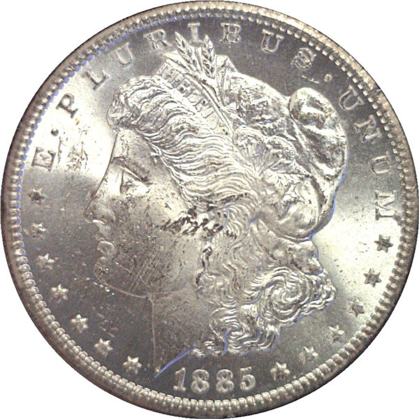 1885-CC Morgan Dollar. -  PCGS MS-61 - Image 2