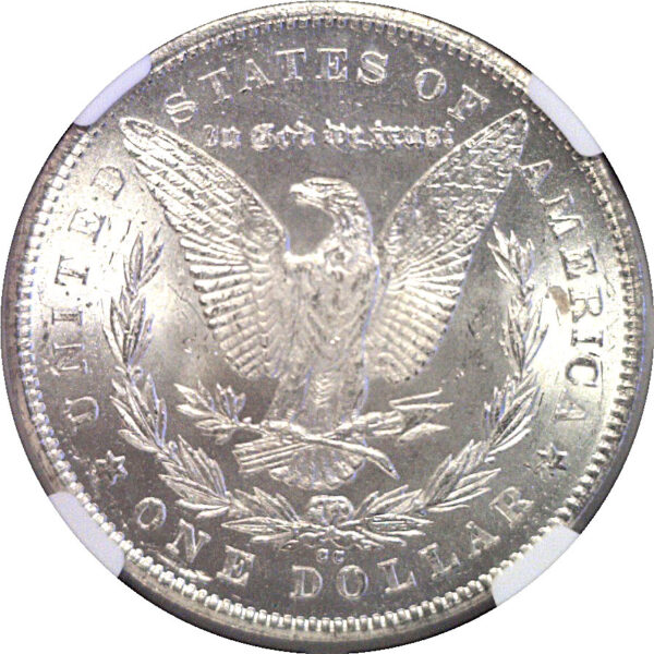 1878-CC Morgan Dollar  -  NGC MS-63  CAC - Image 3