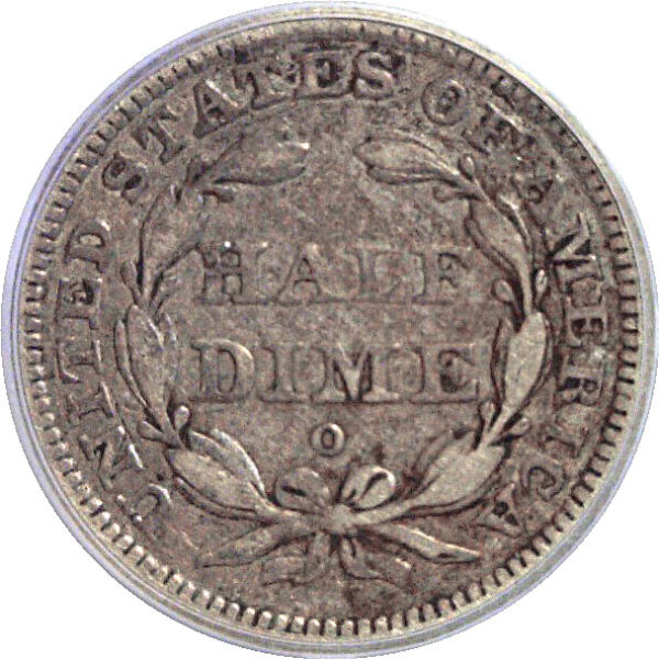 1842-O Seated Liberty Half Dime  -  PCGS XF-40 - Image 3