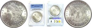 1899 Morgan Dollar.  -  PCGS MS-63