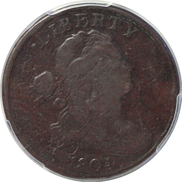 1804 Large Cent  -  PCGS G-6 - Image 2