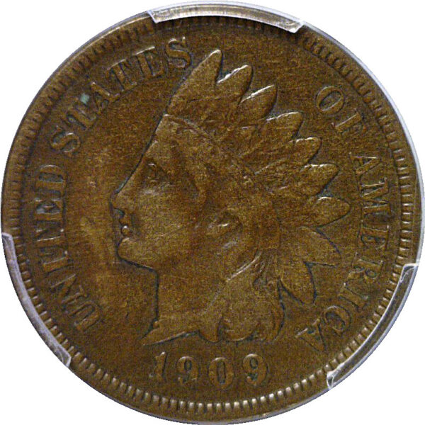 1909-S Indian Head Cent  -  PCGS VF-20 - Image 2