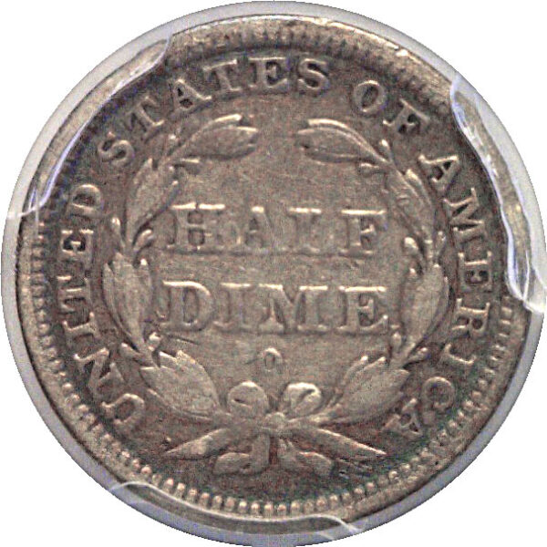 1842-O Seated Liberty Half Dime  -  PCGS VF-25 - Image 3