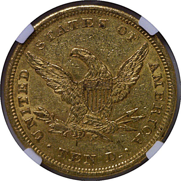 1842 $10 Liberty    NGC AU-55 - Image 3