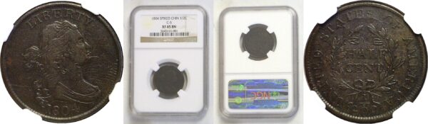 1804. Half Cent. -  NGC XF-45