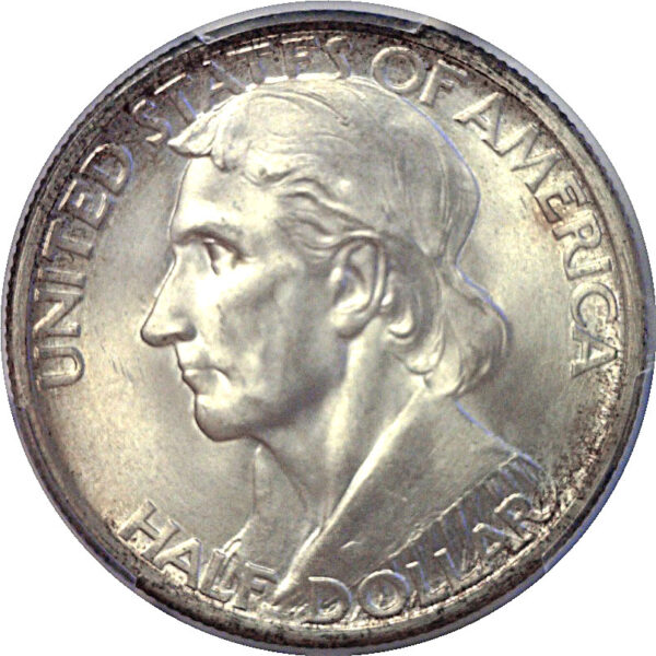 1936-D Boone Commemorative Half Dollar   -   PCGS MS-66 - Image 2