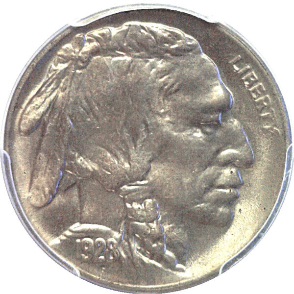 1928-S Buffalo Nickel  -  PCGS MS-66  CAC - Image 2