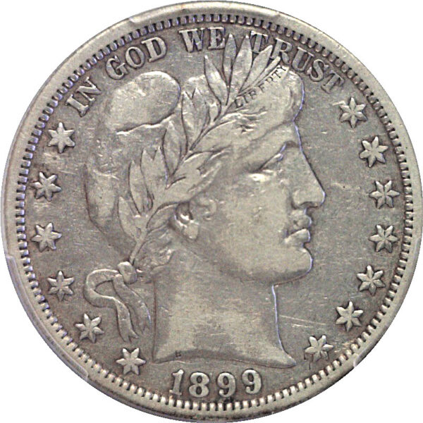 1899-O Barber Half Dollar  -  PCGS VF-20 - Image 2