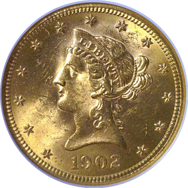 1902-S $10 Liberty  -  NGC MS-64  CAC - Image 2