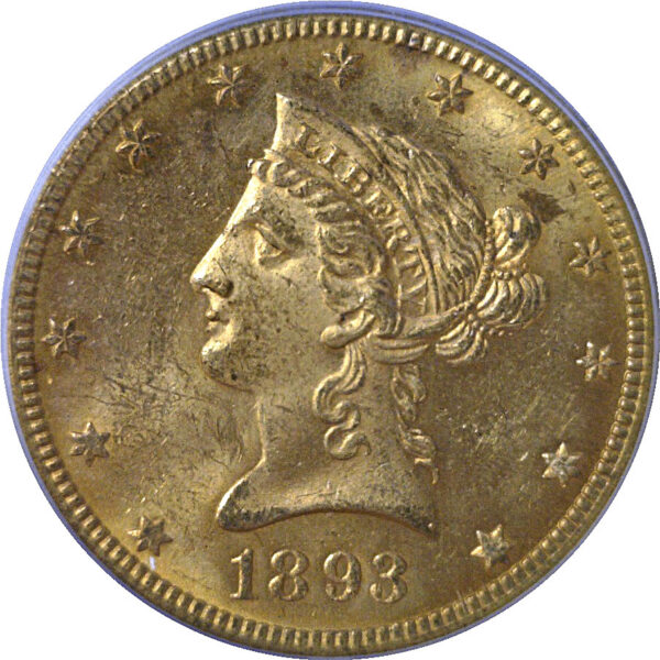 1893-O $10 Liberty  -  PCGS MS-63 - Image 2