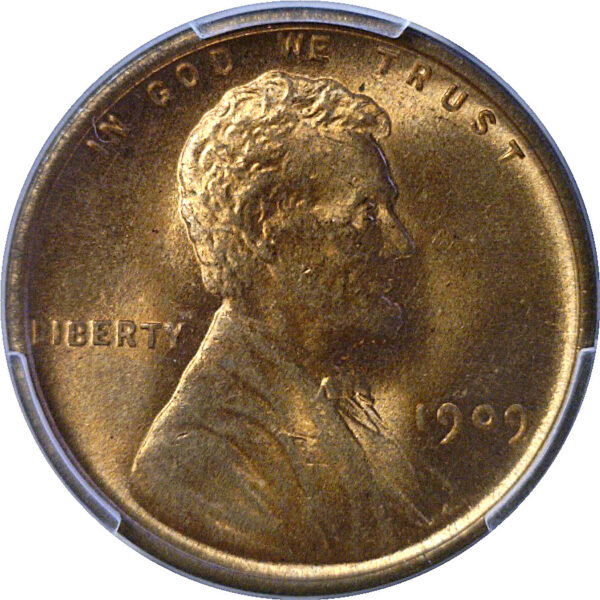 1909-VDB Lincoln Cent  -  PCGS MS-65 RD - Image 2