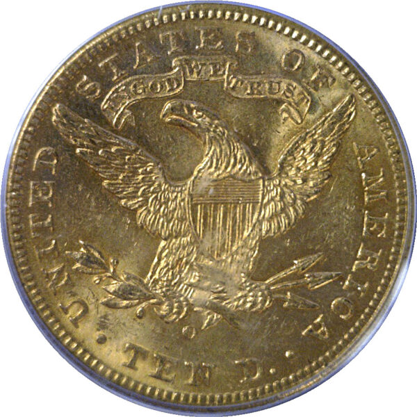 1893-O $10 Liberty  -  PCGS MS-63 - Image 3