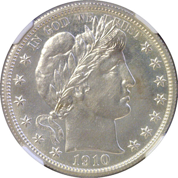 1910 Barber Half Dollar  -  NGC PF-66 - Image 2