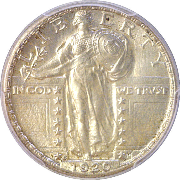 1920-S Standing Liberty Quarter  -  PCGS MS-65 - Image 2