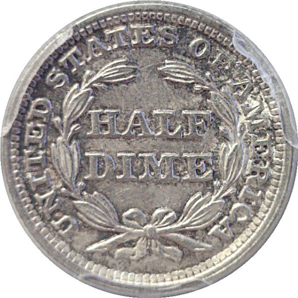 1849/6 Seated Liberty Half Dime  -  PCGS MS-64 - Image 3
