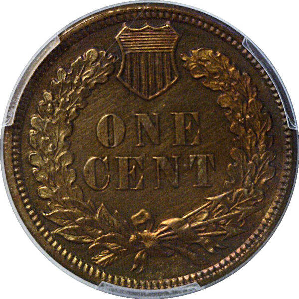 1886 T-2.  Indian Head Cent  -  PCGS PR-62 RB - Image 3