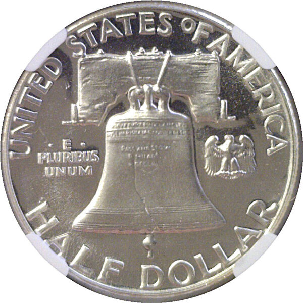 1954 Franklin Half Dollar  -  NGC PF-67 CAMEO - Image 3