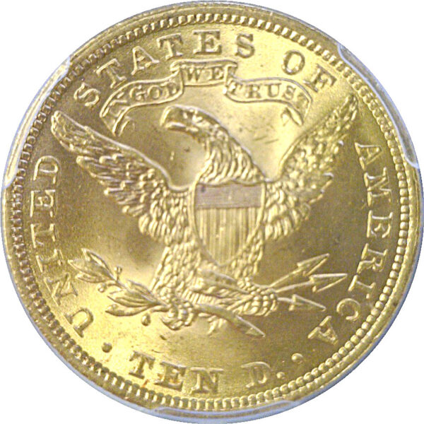 1901 $10 Liberty   -   PCGS MS-64  CAC - Image 3