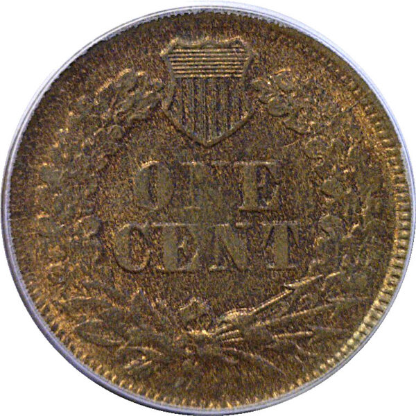 1867 Indian Head Cent. -  PCGS MS-65 RB - Image 3