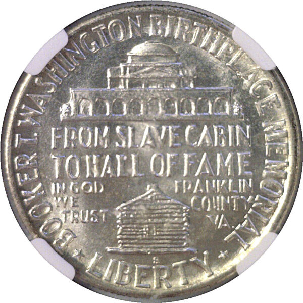 1948-S Booker T. Washington Commemorative Half Dollar  -  NGC MS-67+ - Image 3