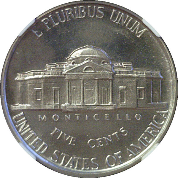 1950 Jefferson Nickel  -  NGC PF-66 - Image 3