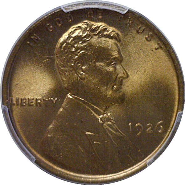 1926 Lincoln Cent  -  PCGS MS-67 RD - Image 2