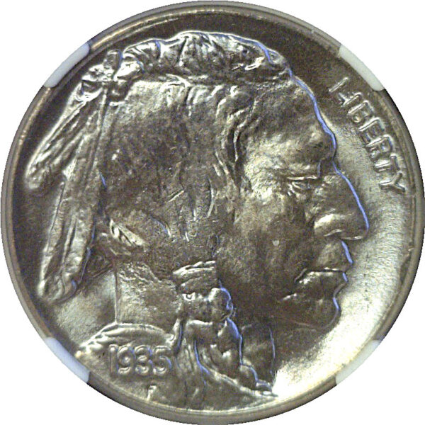 1935 Buffalo Nickel  -  NGC MS-66 - Image 2