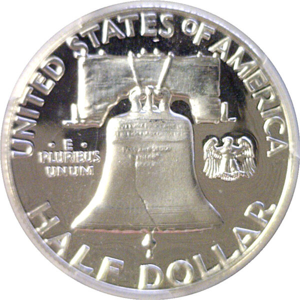 1959 Franklin Half Dollar  -  PCGS PR-68 CAM - Image 3