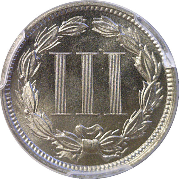 1881 Nickel Three Cent. -  PCGS PR-66 - Image 3
