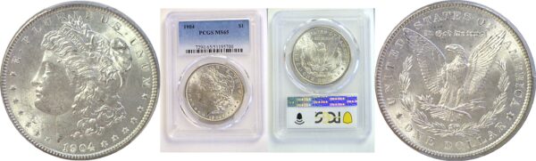 1904 Morgan Dollar  -  PCGS MS-65