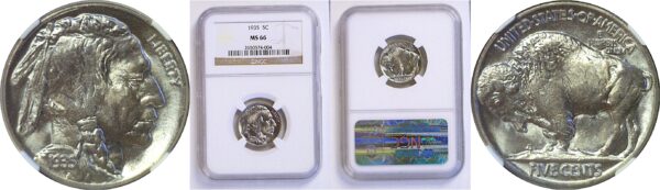 1935 Buffalo Nickel  -  NGC MS-66