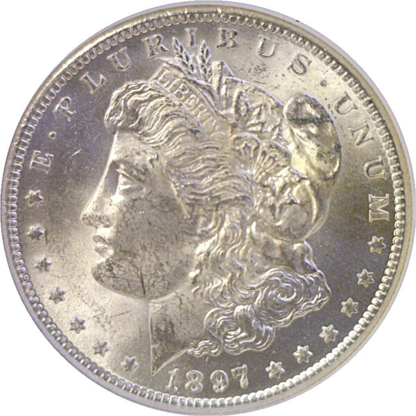 1897-S Morgan Dollar  -  NGC MS-63 - Image 2