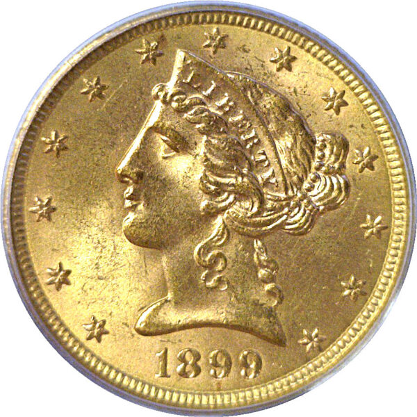 1899 $5 Liberty.  -   PCGS MS-64. CAC - Image 2