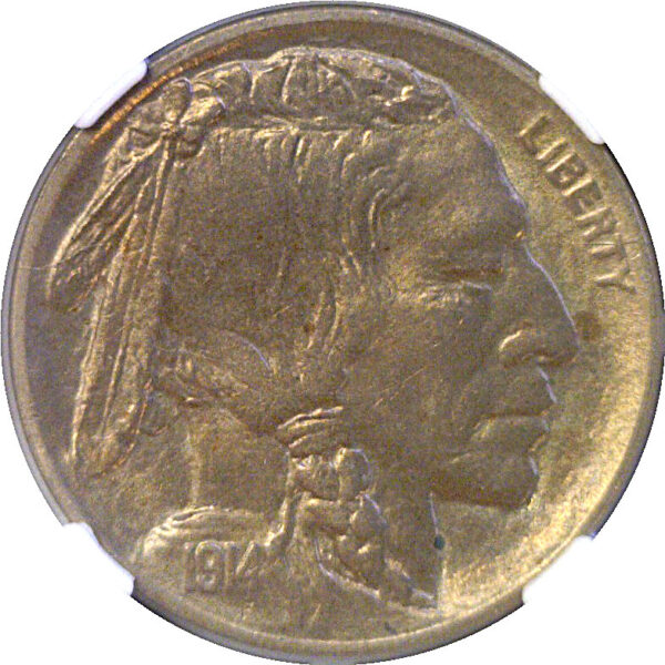 1914-D Buffalo Nickel  -  NGC MS-64 - Image 2