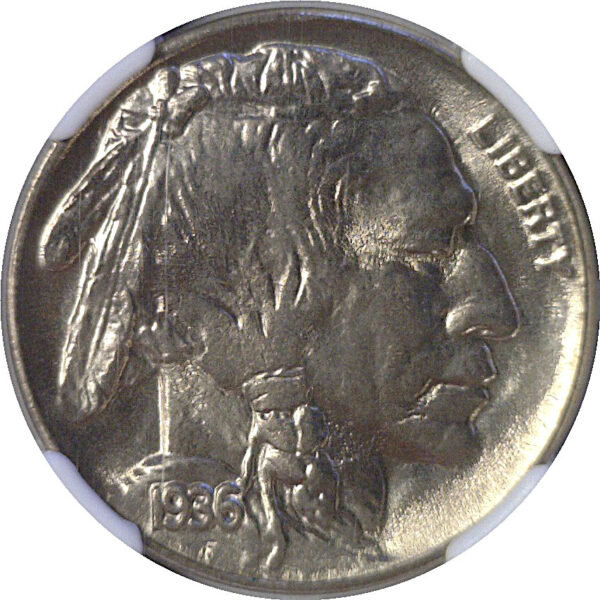 1936 Buffalo Nickel. -  NGC MS-66 - Image 2