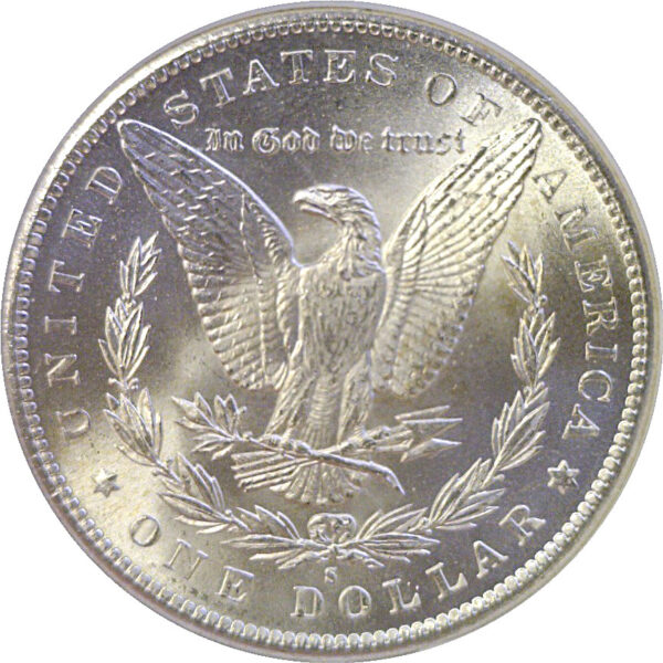 1897-S Morgan Dollar  -  NGC MS-63 - Image 3