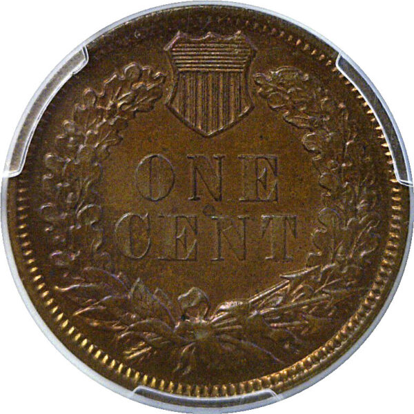 1883 Indian Head Cent  -  PCGS PF-64 BN   CAC - Image 3