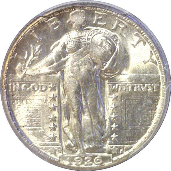 1926-D Standing Liberty Quarter  -  PCGS MS-64+ - Image 2