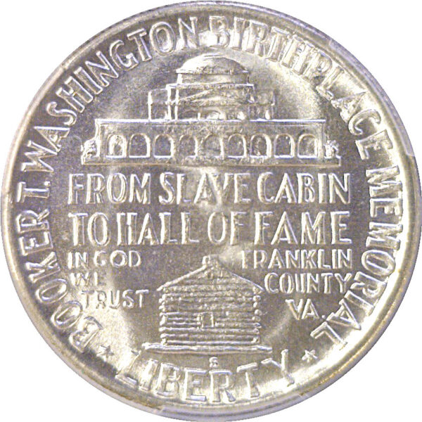 1948-S Booker T. Washington Commemorative Half Dollar  -  PCGS MS-67 - Image 3