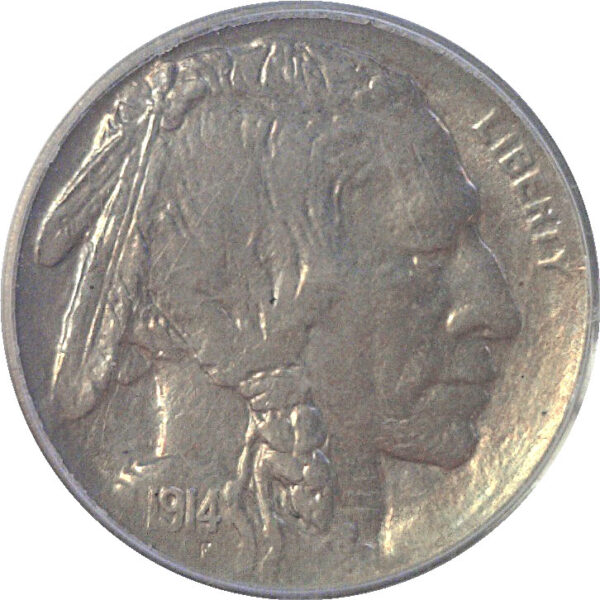 1914-S Buffalo Nickel.  -   PCGS MS-63 - Image 2