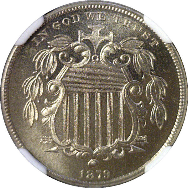 1879 Shield Nickel  -  NGC PF-67 - Image 2