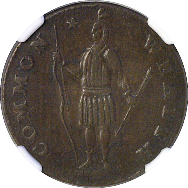 1788 Massachusetts Cent.  -   NGC XF-45 - Image 2