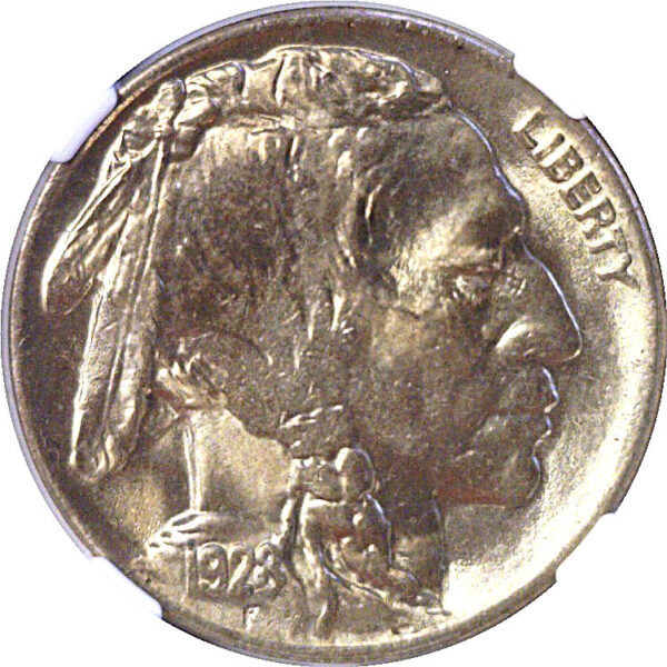 1928-D Buffalo Nickel  -  NGC MS-64  CAC - Image 2